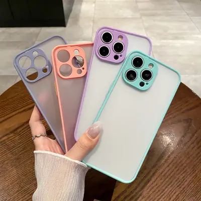 iPhone 16 Frosted Skin Sense Eye Protection Case
