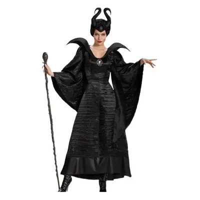 Halloween Witch Costume Black Demon Dress