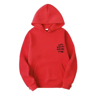 Anti Social Club Hoodie Grey Kanye Style