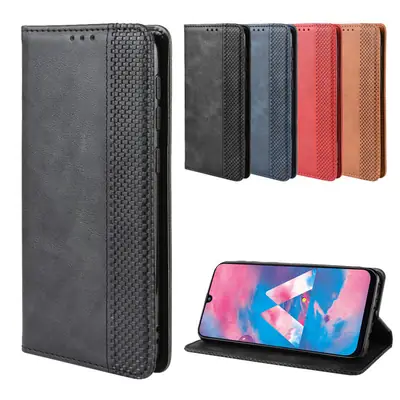 Samsung M31 Leather Magnetic Suction Flip Case
