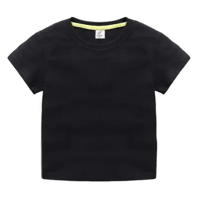Orange Spot Boys T-Shirt Short Sleeve Round Neck