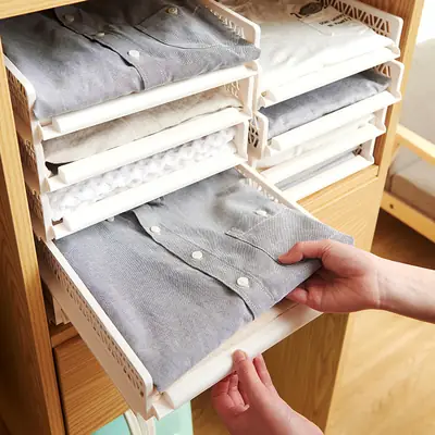 Lazy Folding Clothes Storage Board for Home Wardrobe