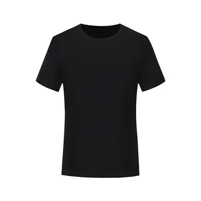Men Black Short Sleeve T-Shirt