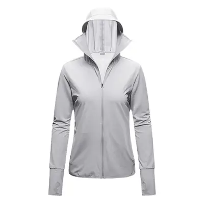 Men's Pink Full-Zip Hooded Cycling Wear with Large Balm