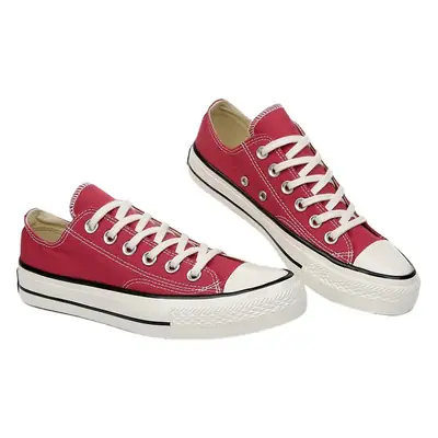 Women's Green Canvas Lace-Up High-Top Sneakers