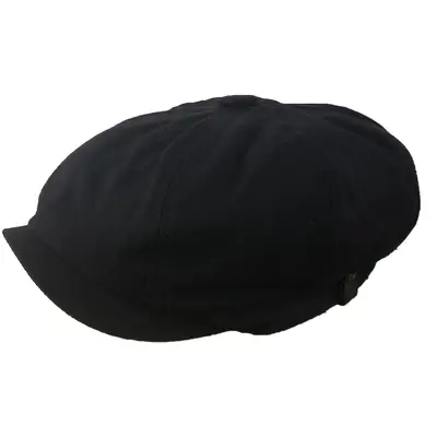 New Cotton Linen British Wind Cap Big Head Octagonal Retro Casual Men's Cap