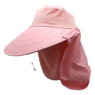 Pink Women's Anti-UV Windproof Sun Hat