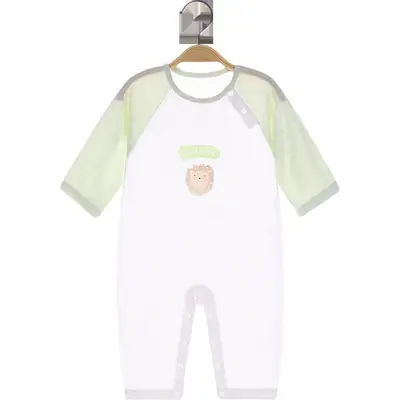Baby Long Sleeve Pajamas Bamboo Fiber Spring