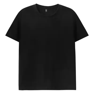 White Teenager Basic T-Shirt Combed Cotton Loose Fit