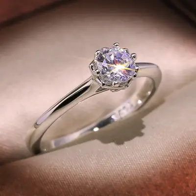 Stars Bright Fake Diamond Ring for Women