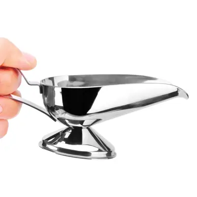 Stainless Steel Sauce Boat for Steak & Seasoning
