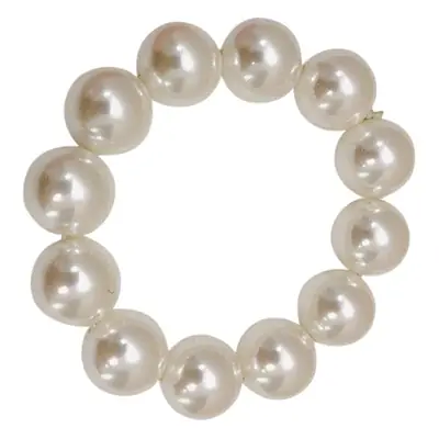 Romantic Pearl Hair Rope for Women All Match Sweet Decorative Bracelet