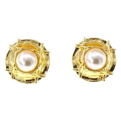 2020 Vintage Pearl Earrings 925 Silver Pin Korean Style