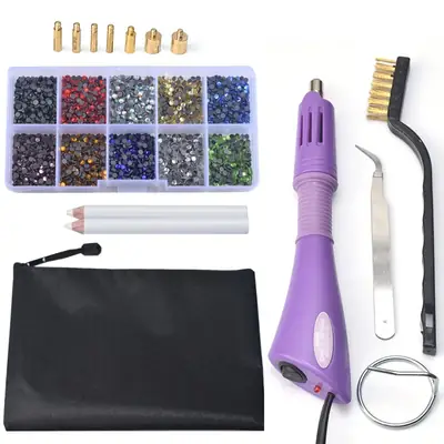 Cross-border Hot Drilling Storage Bag with 12 Colors