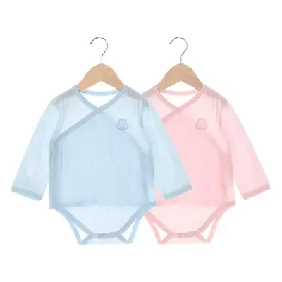 Pink Newborn Baby Jumpsuit with Triangle Design