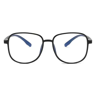 Retro Anti-Blue Light Glasses Black Frame Non-Prescription