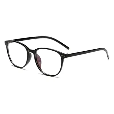 Men Women Round Frame Anti-Blue Light Glasses 100-600 Degrees