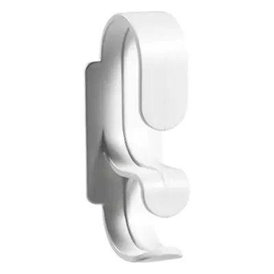White Double-layer Washbasin Hook Wall Mount