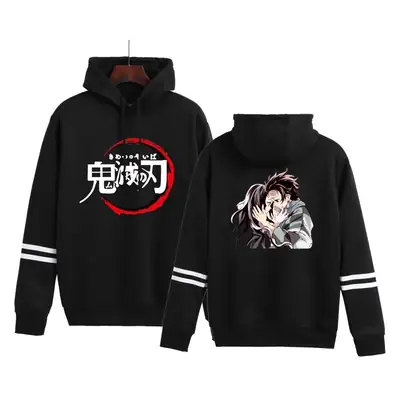 Men White Ghost Blade Hoodie Set Graphic Print