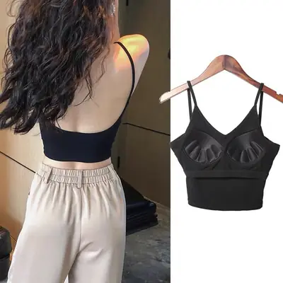 Women's Inner Small Sling Vest with Chest Pad