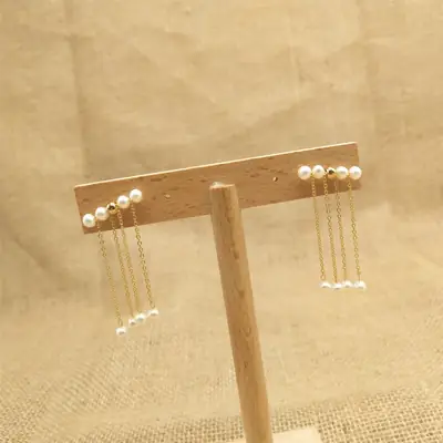 Pearl Tassel Earrings for Women Elegant Fashion