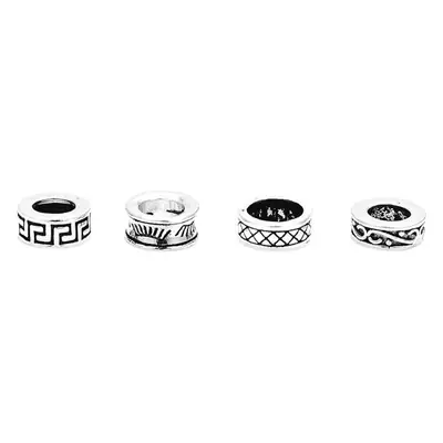 S925 Silver Retro Spacer Bracelets Wholesale