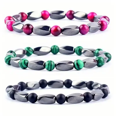 Black Tiger's Eye Bracelet for Men