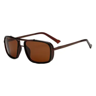 Polarized Sunglasses Black Double Beam Cross Border