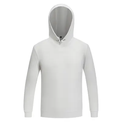 White Hooded Sweatshirt Men Women Logo Printed