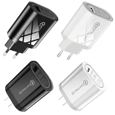 QC3.0 Fast Charger for Apple Android Universal Travel Charger