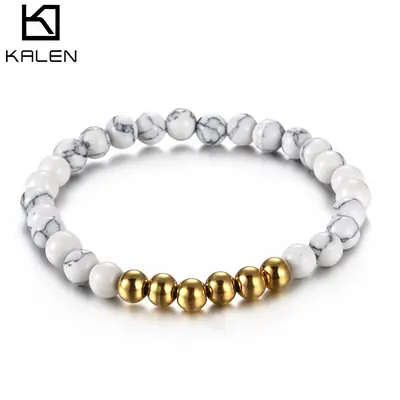 Tiffany Style Beaded Bracelet for Women's Handwear