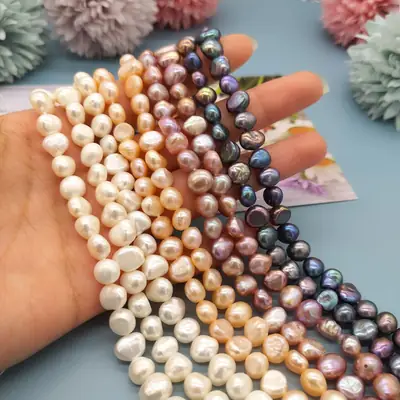 Baroque Pearls 4-10mm Natural Freshwater Double-Sided Light