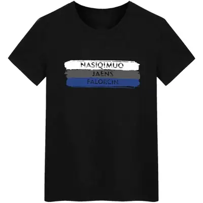 Men White Graphic T-Shirt Short Sleeve Summer Wear