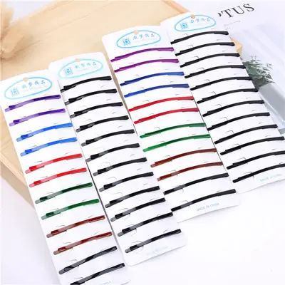 Value Card Hairpin Clips Black Large Small Dressing Clips