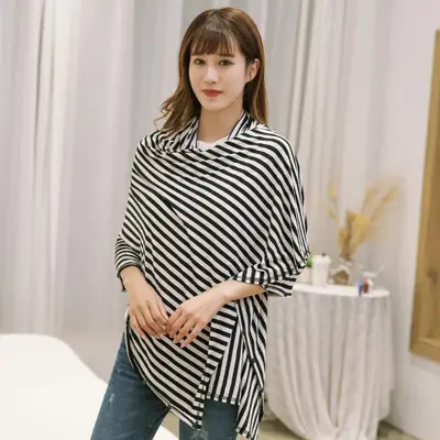 Pink Anti-Exposure Breastfeeding Shawl for Pregnant Women