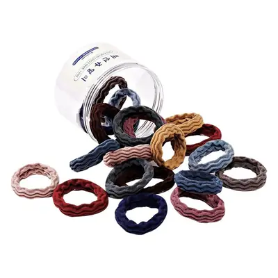 20 Pcs Rainbow Elastic Hair Ropes for Women