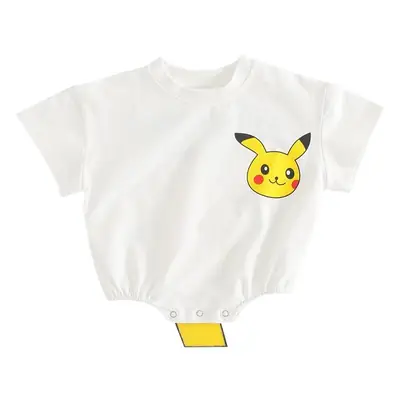 Yellow Pikachu Short Sleeve Socks for Baby