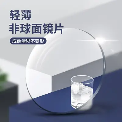 1.56 Aspheric Lenses Transparent Resin Optical Glasses
