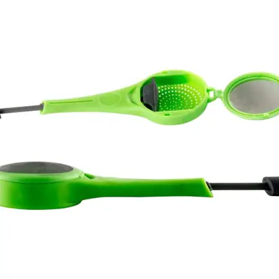 Green Chinese Tea Filter Handheld Maker