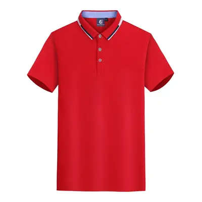 Men Yellow Polo Shirt with Brand Logo