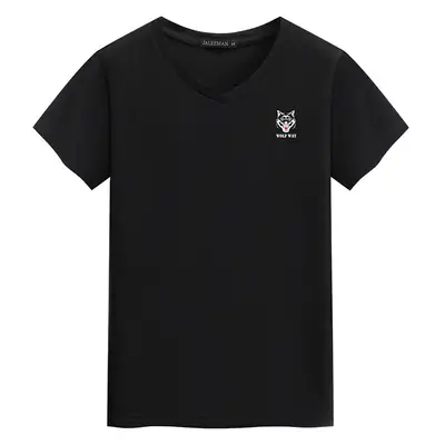Korean Slim Fit Chicken Heart T-Shirt Olive Green