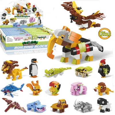 6-in-1 Dino Building Blocks Set for Kids