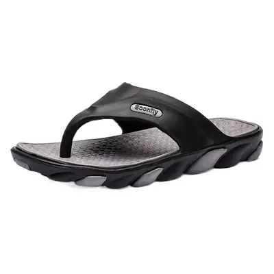2024 Summer Trendy Slippers Outdoor Flip Flop Large Size Men's Casual Sandals Beach Sandals Men's Cross-Border Exclusive