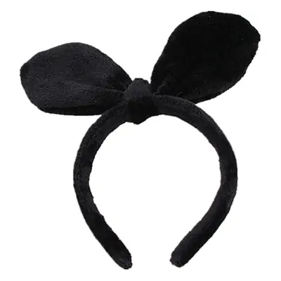 Plush Rabbit Ears Hair Band for Women