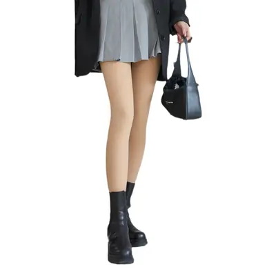 White Heel Socks Mask Transparent Pants New Light Leg Socks