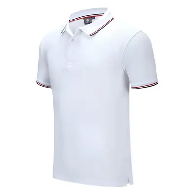 Pink Pure Cotton Polo Shirt for Men