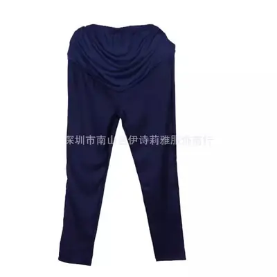 White High Waist Belly Pants for Women