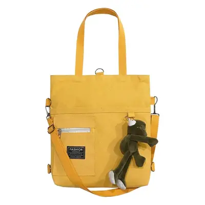 Cute Korean Style Canvas Tote Bag for Women