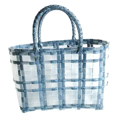 Factory New Transparent Jelly Beach Bag Portable Woven Handbag