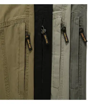 Cotton Loose Pants for Men Plus Size Sports Casual